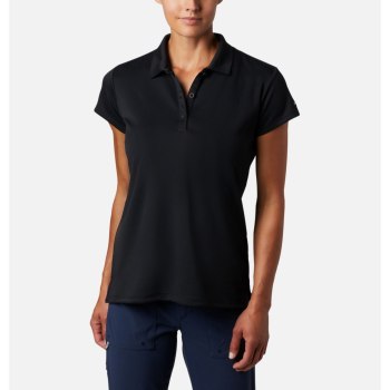 Columbia Ženske Polo Majice - PFG Innisfree Short Sleeve Crne | QOJF-63852
